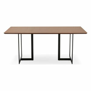 Hnedý jedálenský stôl Kokoon Dorr, 180 x 90 cm