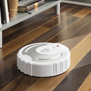 Biely robotický čistič podlahy InnovaGoods Floor Cleaner