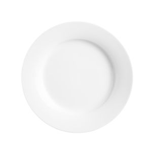 Biely tanier z porcelánu Price & Kensington Simplicity, Ø 27 cm