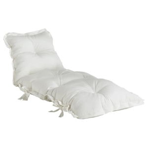 Biely variabilný futón vhodný do exteriéru Karup OUT™ Sit&Sleep White