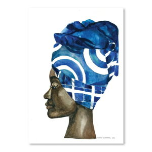 Plagát African Pride II, 30 × 42 cm