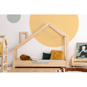 Domčeková posteľ z borovicového dreva Adeko Luna Bek, 100 x 200 cm