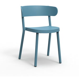 Sada 2 záhradných stoličiek v modrej farbe Resol Casino