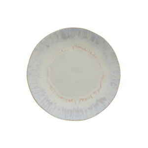 Biely kameninový tanier Costa Nova Brisa, ⌀ 26,5 cm