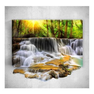 Nástenný 3D obraz Mosticx Waterfall, 40 × 60 cm