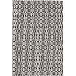 Čierno-biely vonkajší koberec Bougari Coin, 200 x 290 cm