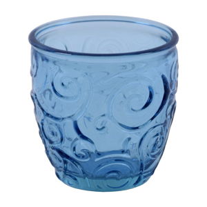Modrý pohár z recyklovaného skla Ego Dekor Triana, 250 ml