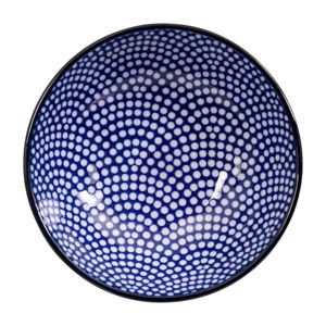 Modro-biely tanier Tokyo Design Studio Nippon Dot, ø 9,5 cm