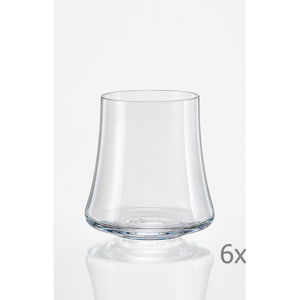 Súprava 6 pohárov na whisky Crystalex Xtra, 350 ml