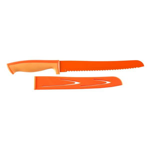 Oranžový nôž na pečivo Versa, 20 cm