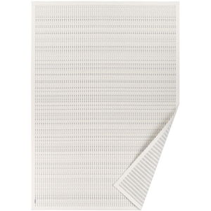 Biely vzorovaný obojstranný koberec Narma Esna, 70 × 140 cm