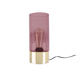 Ružová stolová lampa Leitmotiv LAX
