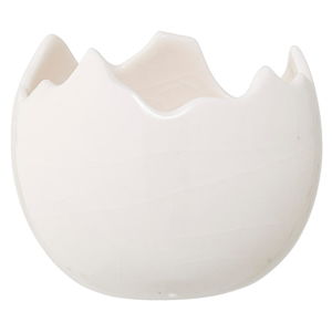 Biely kameninový svietnik Bloomingville Easter, ⌀ 9,5 cm