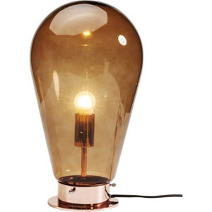 Oranžová stolová lampa Kare Design Bulb