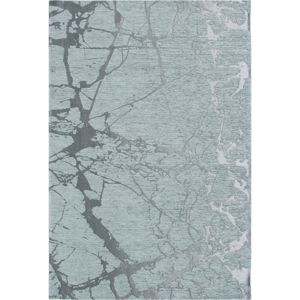 Svetlomodrý koberec Twigs, 160 x 230 cm