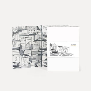 Poznámkový blok U Studio Design Books, 12 × 17 cm