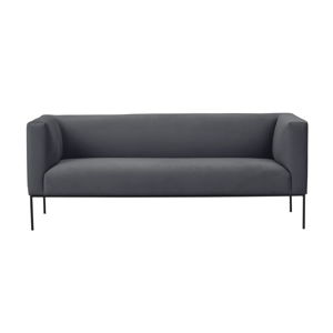 Tmavosivá pohovka Windsor & Co Sofas Neptune, 195 cm