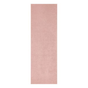 Ružový behúň Mint Rugs Supersoft, 80 x 250 cm