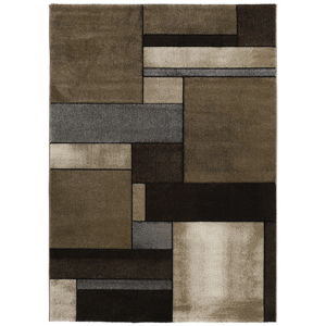 Hnedý koberec Universal Malmo Brown, 140 x 200 cm