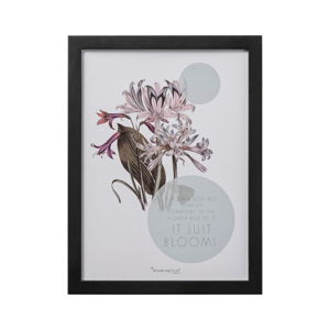 Obraz Bloomingville Flower, 40 × 30 cm