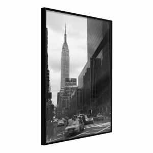 Plagát v ráme Artgeist Empire State Building, 20 x 30 cm