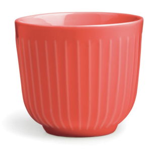 Korálovočervený porcelánový hrnček Kähler Design Hammershoi, 200 ml