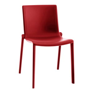 Sada 2 záhradných stoličiek v červenej farbe Resol Kat