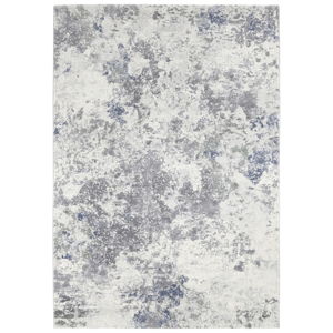 Svetlomodro-krémový koberec Elle Decoration Arty Fontaine, 200 × 290 cm
