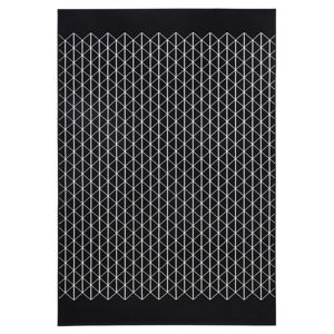 Čierny koberec Zala Living Twist, 160 × 230 cm