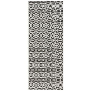 Čierno-biely behúň Zala Living Soho, 80 × 200 cm