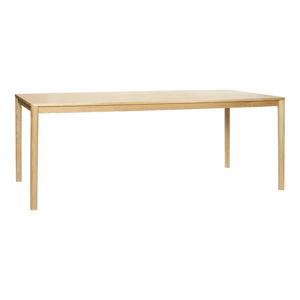 Jedálenský stôl Hübsch Oak Dining Table, 200 × 75 cm