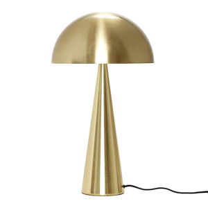 Železná stolová lampa v zlatej farbe Hübsch Guro