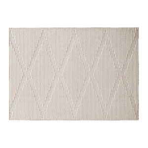 Krémovobiely umývateľný koberec 80x145 cm Lena – Webtappeti