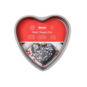 Forma na pečenie torty v tvare srdca s nepriľnavým povrchom Dexam Heart, ø 20 cm