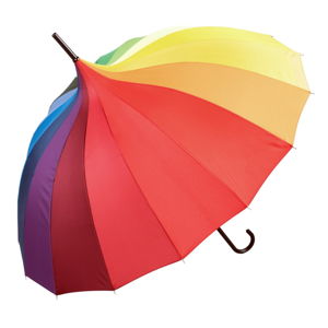 Farebný tyčový dáždnik Bebeig, ⌀ 90 cm