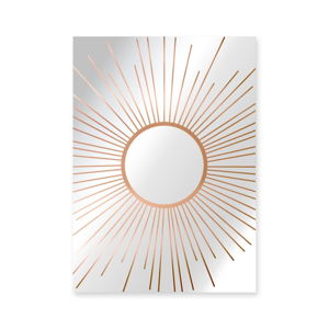 Nástenné zrkadlo Surdic Espejo Copper Sun, 50 × 70 cm