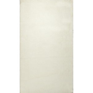 Biely koberec Eco Rugs Ivor, 133 × 190 cm
