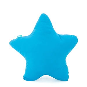Tyrkysový bavlnený vankúšik Happy Friday Basic Estrella Turquoise, 50 x 50 cm