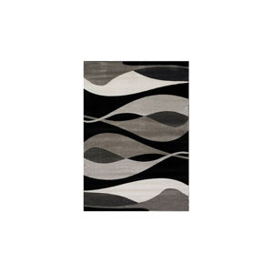 Sivo-čierny koberec Webtappeti Manhattan Hudson, 120 x 170 cm