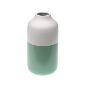Zeleno-biela váza Versa Ceramic
