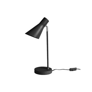 Čierna stolová lampa Leitmotiv Beaufort