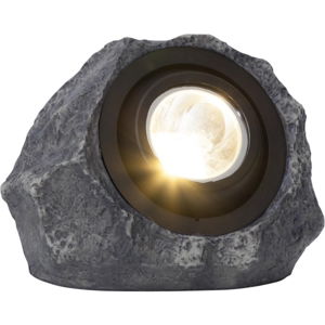Solárna vonkajšia svetelná LED dekorácia Star Trading Rocky, výška 16 cm