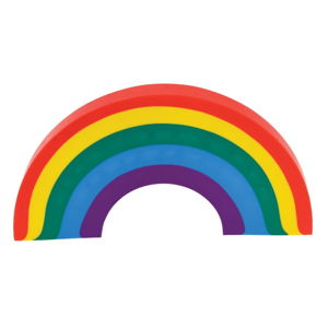 Guma v tvare dúhy Rex London Rainbow