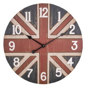 Nástenné hodiny Antic Line British, ⌀ 60 cm