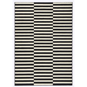 Čierno-biely koberec Hanse Home Gloria Panel, 120 x 170 cm