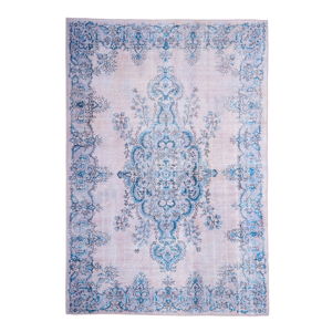 Svetlomodrý koberec Floorita Sonja Natural Blue, 120 × 180 cm