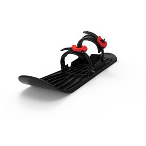 Plastová čierna zimná lyža Gizmo Onefoot Miniski, 72 cm