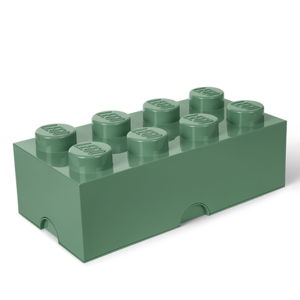 Kaki zelený úložný box LEGO®