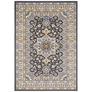 Tmavosivý koberec Nouristan Parun Tabriz, 80 x 150 cm