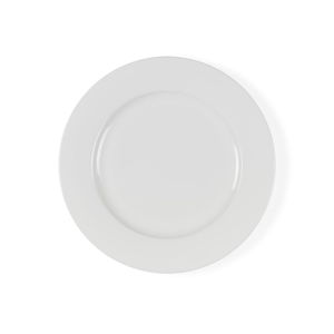 Biely porcelánový plytký tanier Bitz Mensa, priemer 27 cm